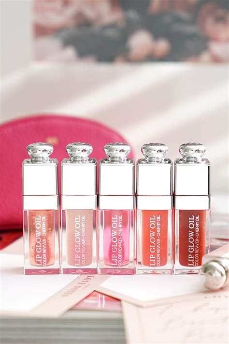 dior lip oil color swatches|christian dior lip glow oil.